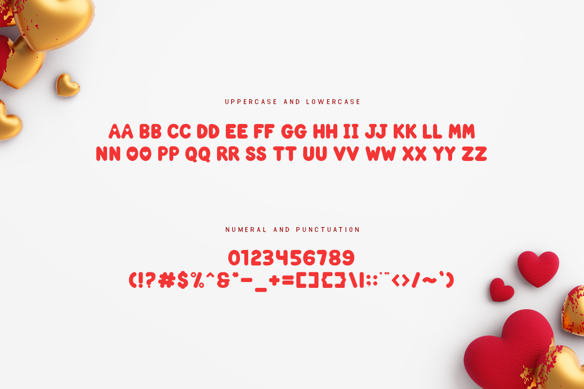 Valentine Heart A Modern Valentine Display Font - Image 5