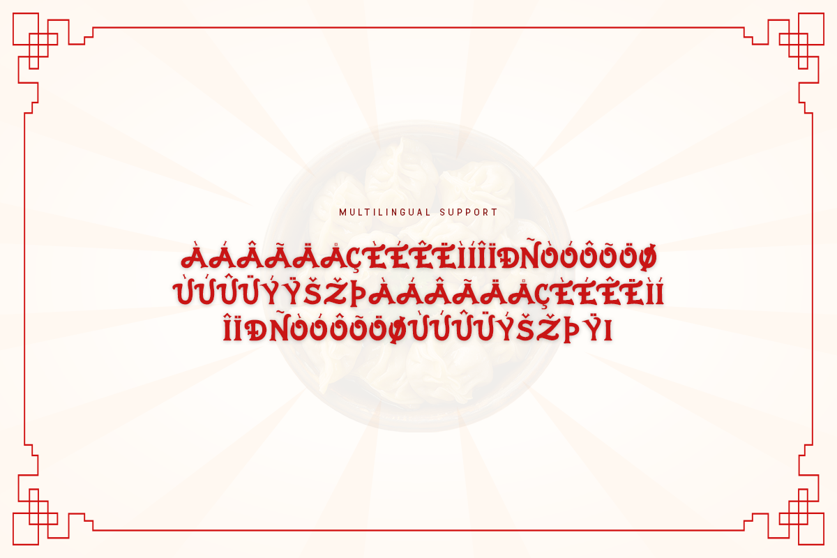 Wonton A Modern Display Chinese Font - Image 6