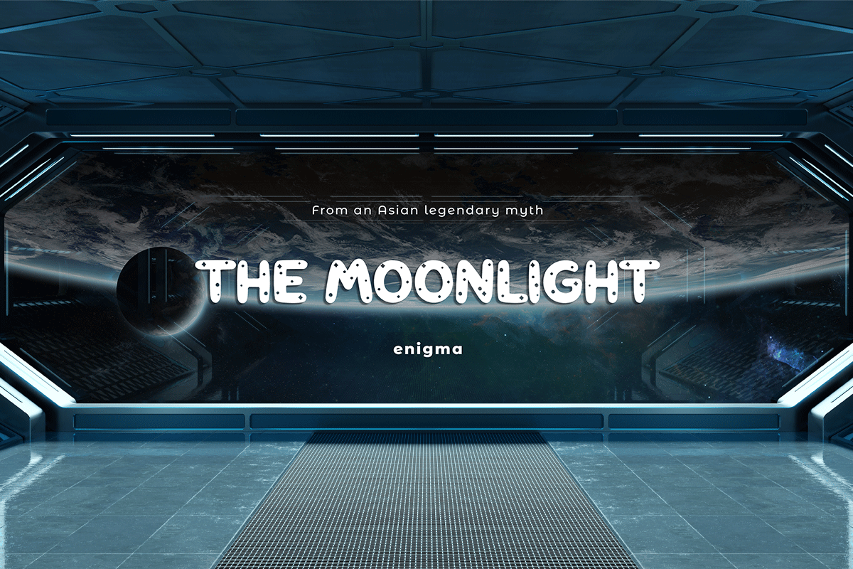 Comet A Modern Space Kids Font - Image 3