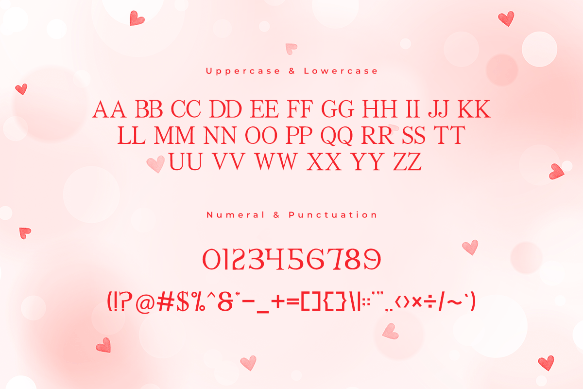 Valentine Romance A Modern Serif Valentine Font - Image 5