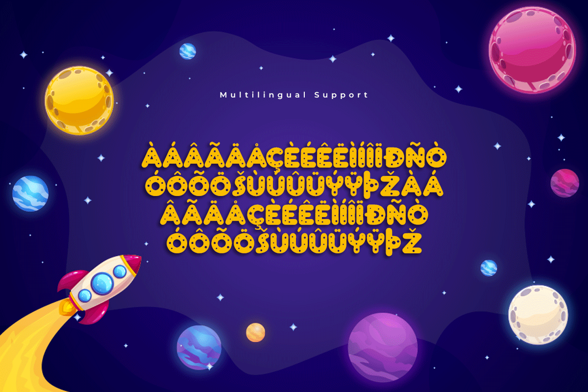 Orbitron A Modern Space Kids Font - Image 6