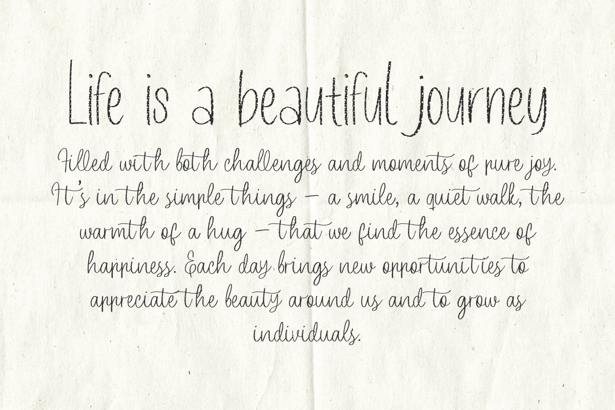 Brittonia A Modern Handwritten Duo Font - Image 6