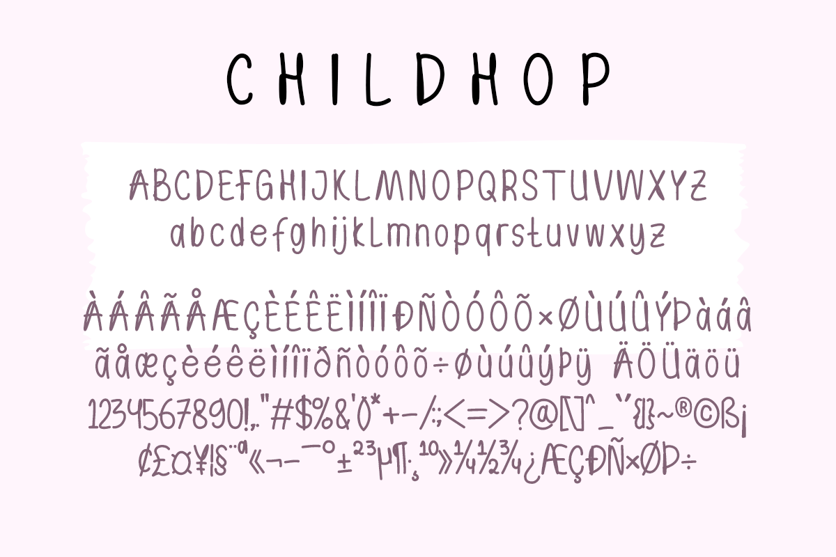 Childhop A Modern Handwritten Cute Font - Image 6