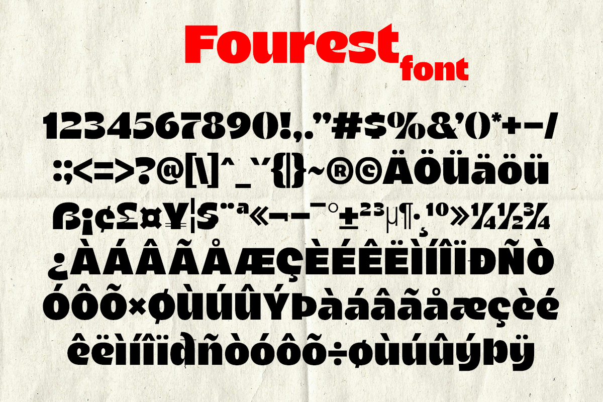 Fourest A Modern Display Font - Image 9