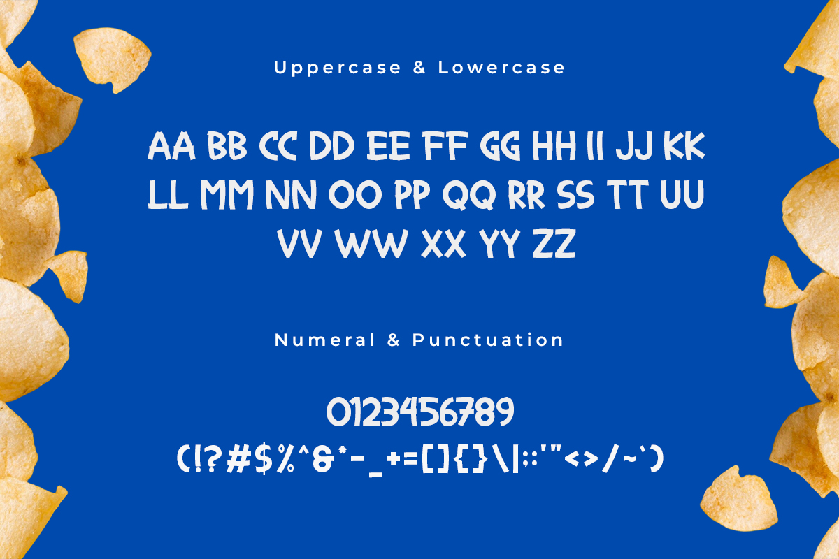 Crunchy A Modern Display Kids Font - Image 5