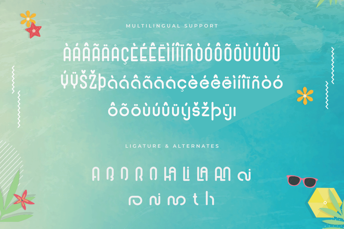 Cocktail Summer A Modern Display Font - Image 6