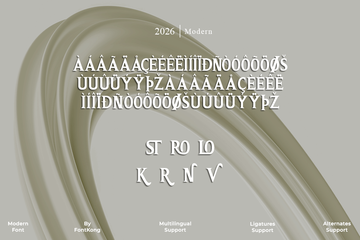 Retro Florida A Modern Retro Serif Font - Image 6