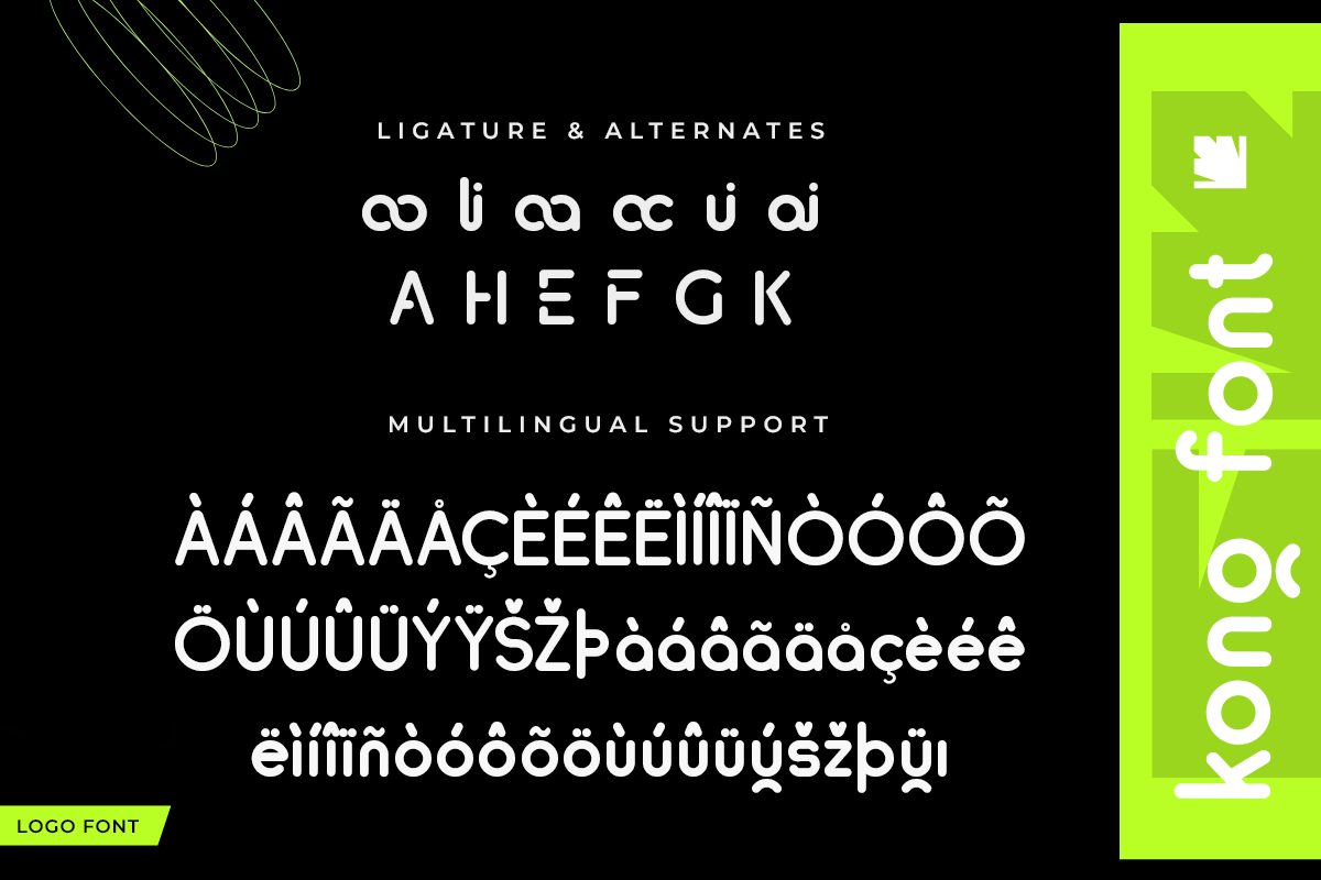 Glioo A Modern Display Logo Font - Image 7