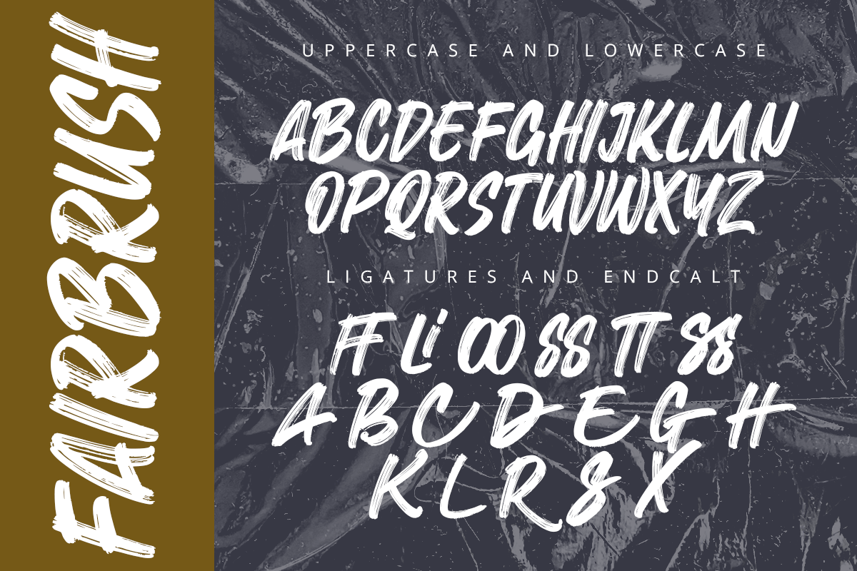 Fairbrush A Modern Handwritten Brush Font - Image 6