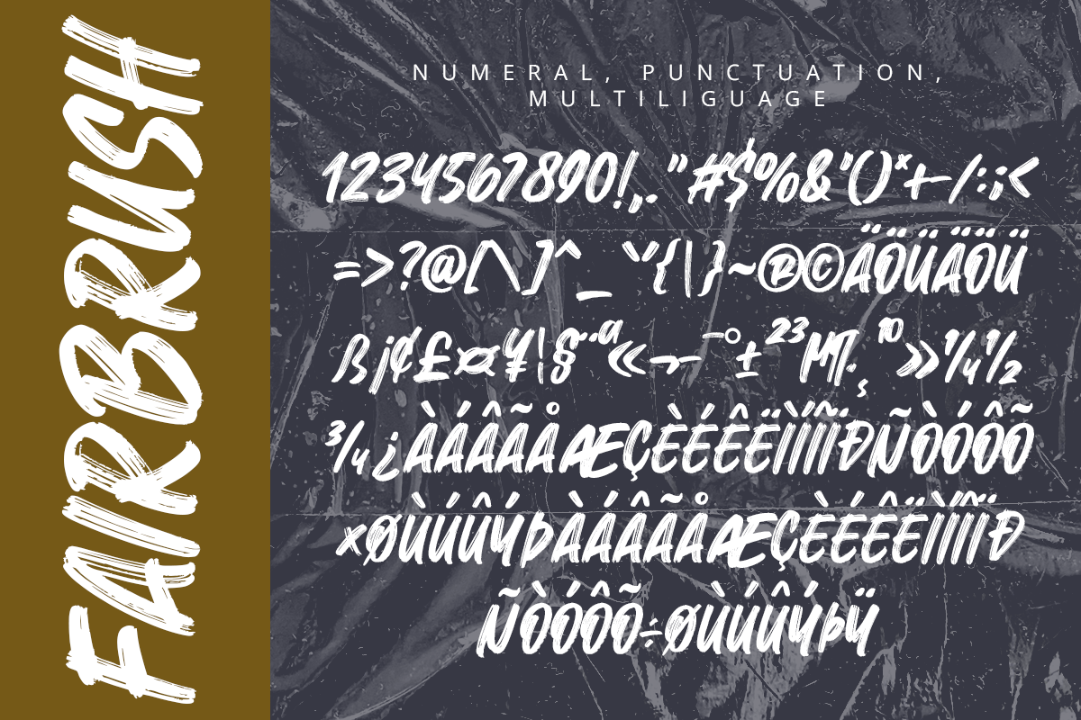 Fairbrush A Modern Handwritten Brush Font - Image 7