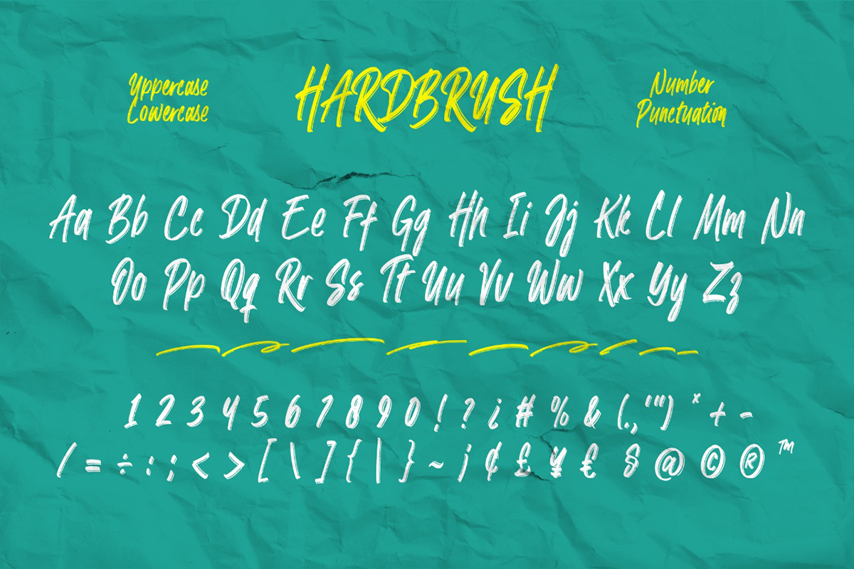Hardbrush A Modern Script Brush Font - Image 7