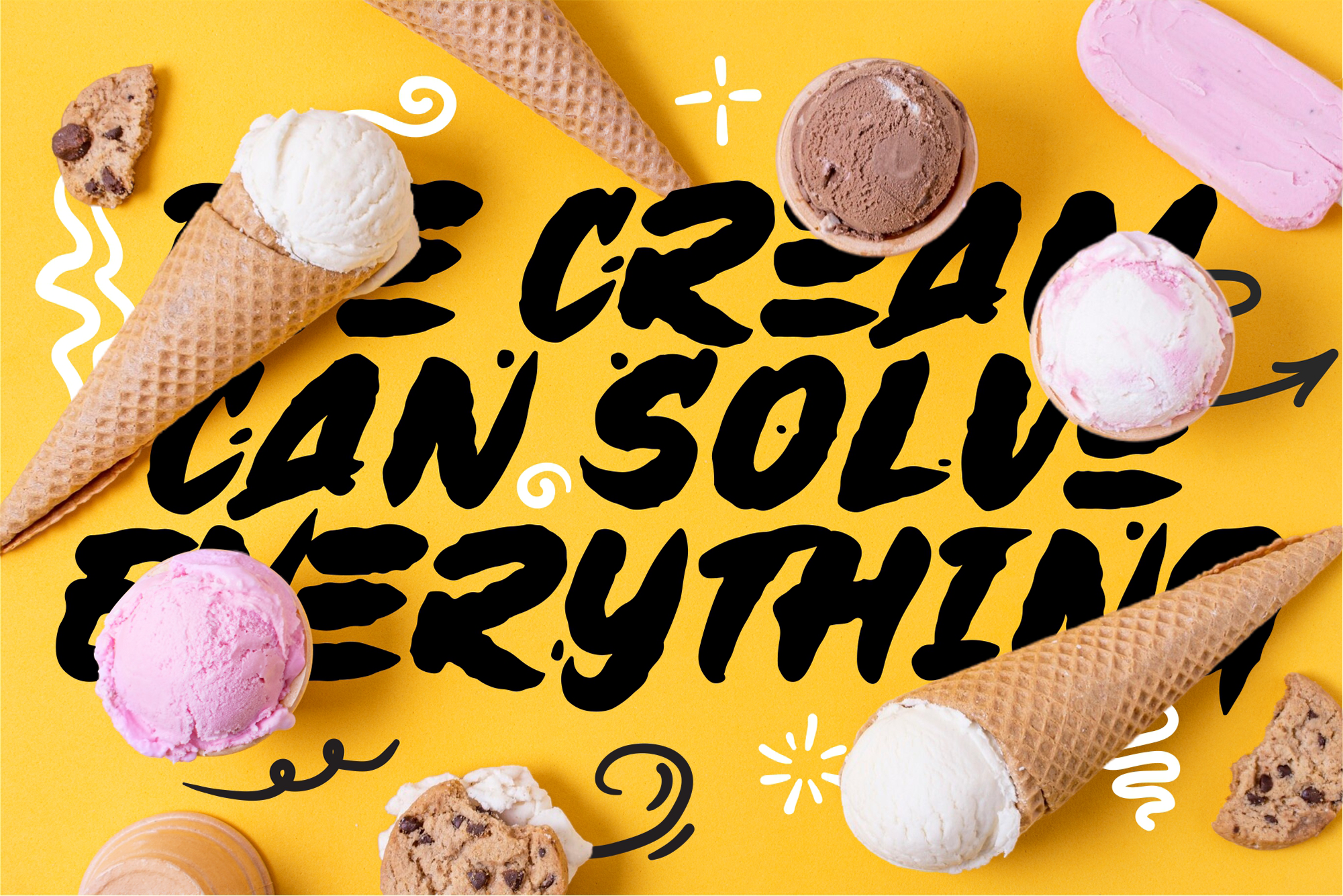 Scribles A Modern Rough Brush Font - Image 6