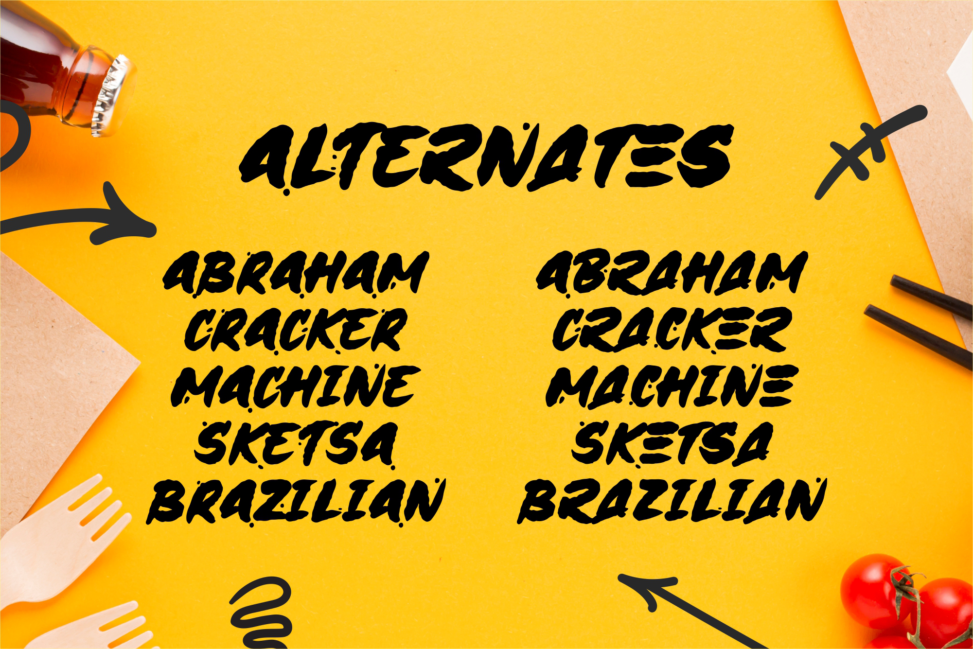 Scribles A Modern Rough Brush Font - Image 9