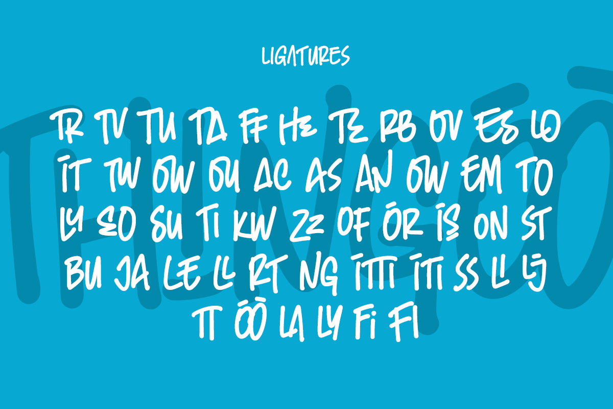 Thingoo A Modern Handwritten Font - Image 8