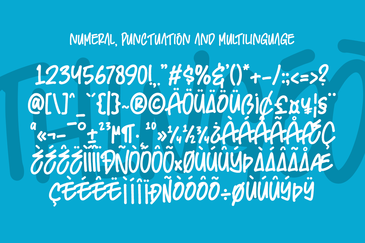 Thingoo A Modern Handwritten Font - Image 9