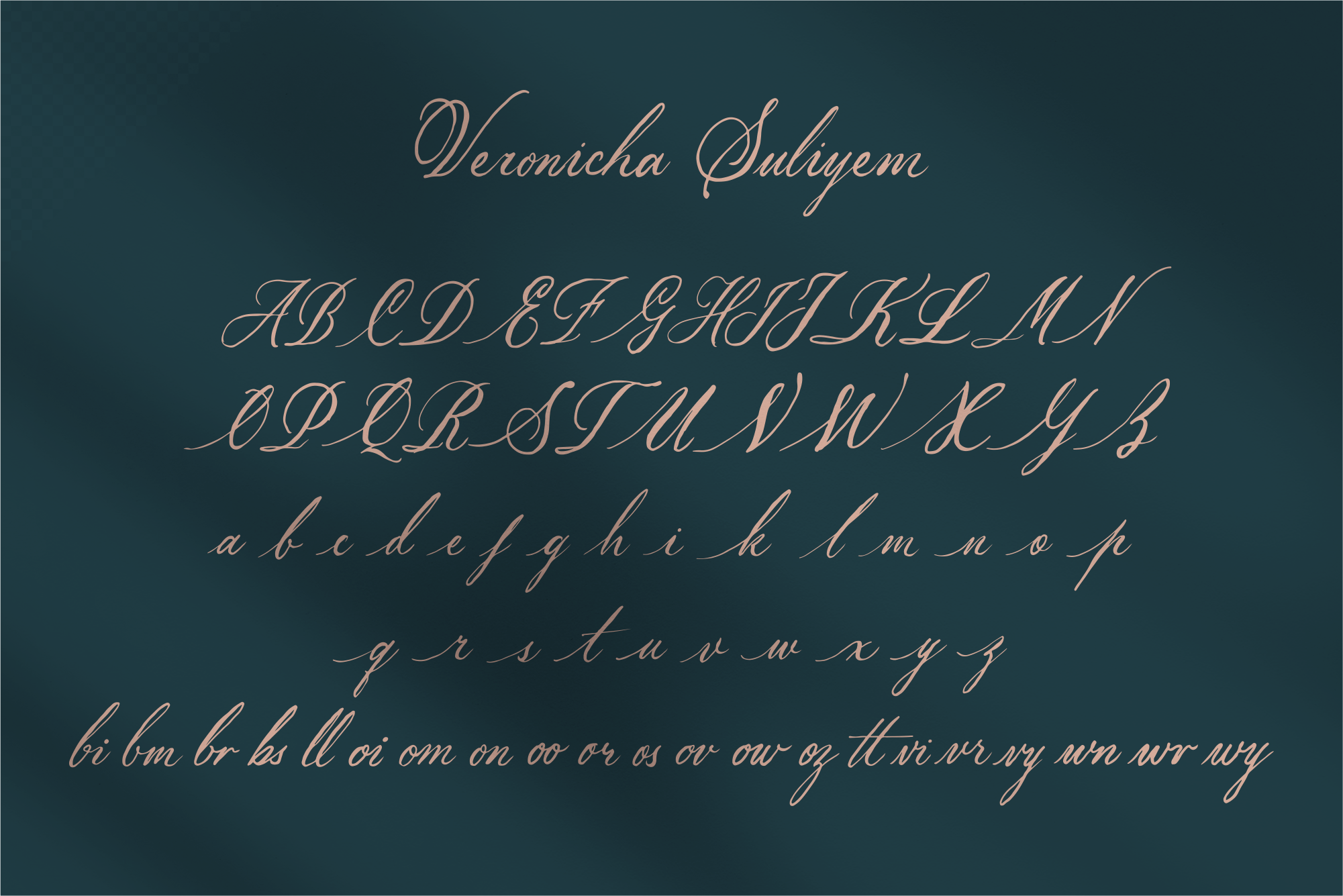 Veronicha Suliyem A Modern Script Signature Font - Image 10