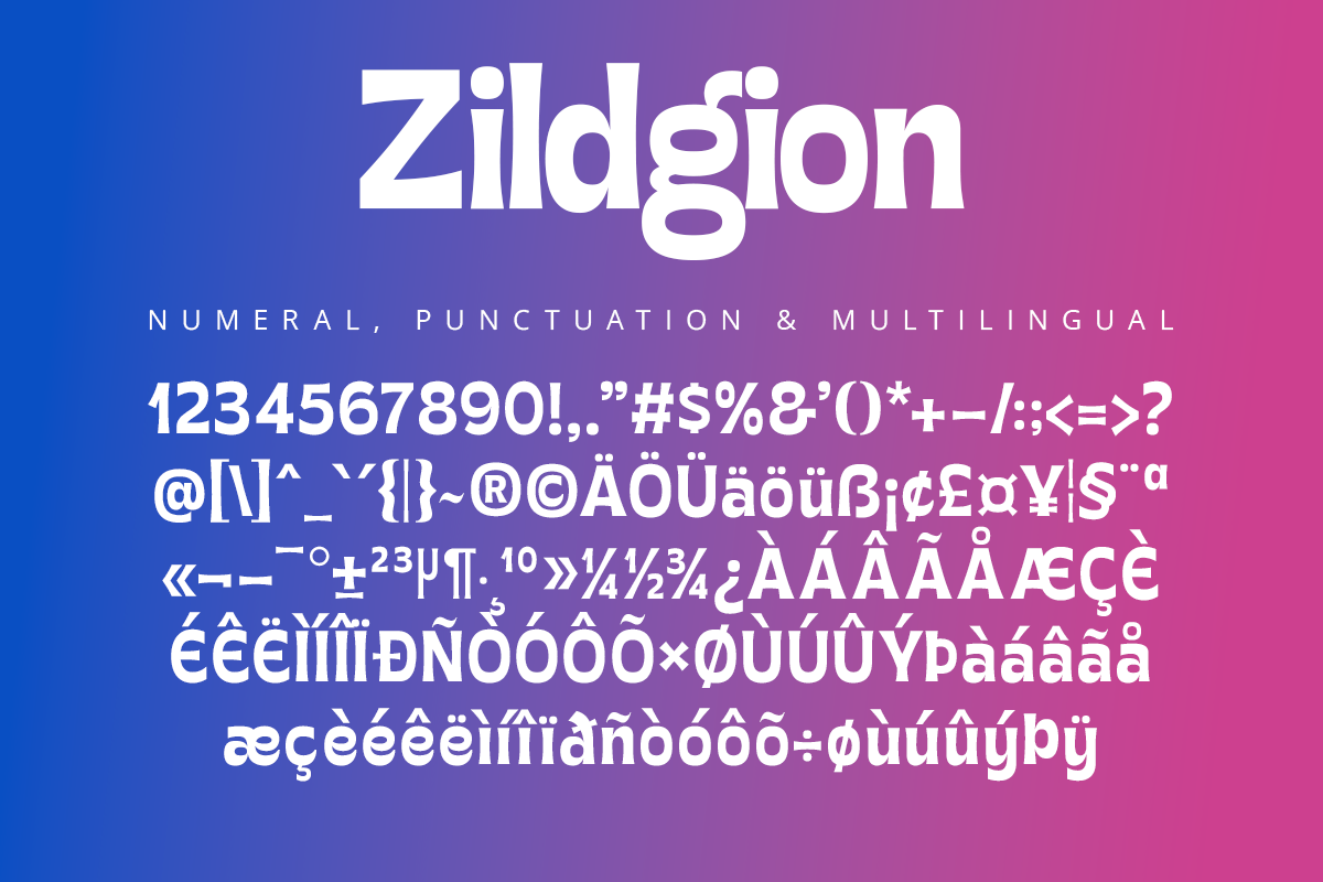 Zildgion A Modern Display Font - Image 7