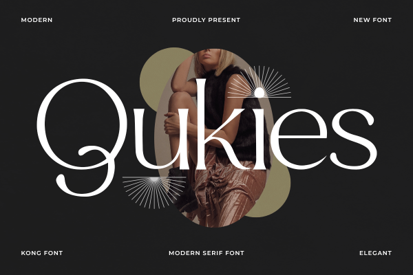 Qukies A Modern Classy Serif Font - Image 2