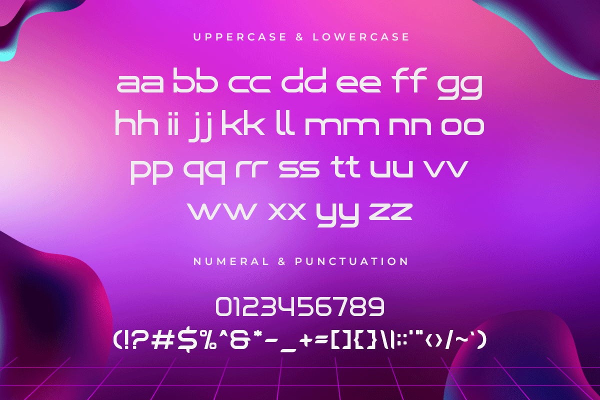 Clouds Modern Classy Display Futuristic Font - Image 5