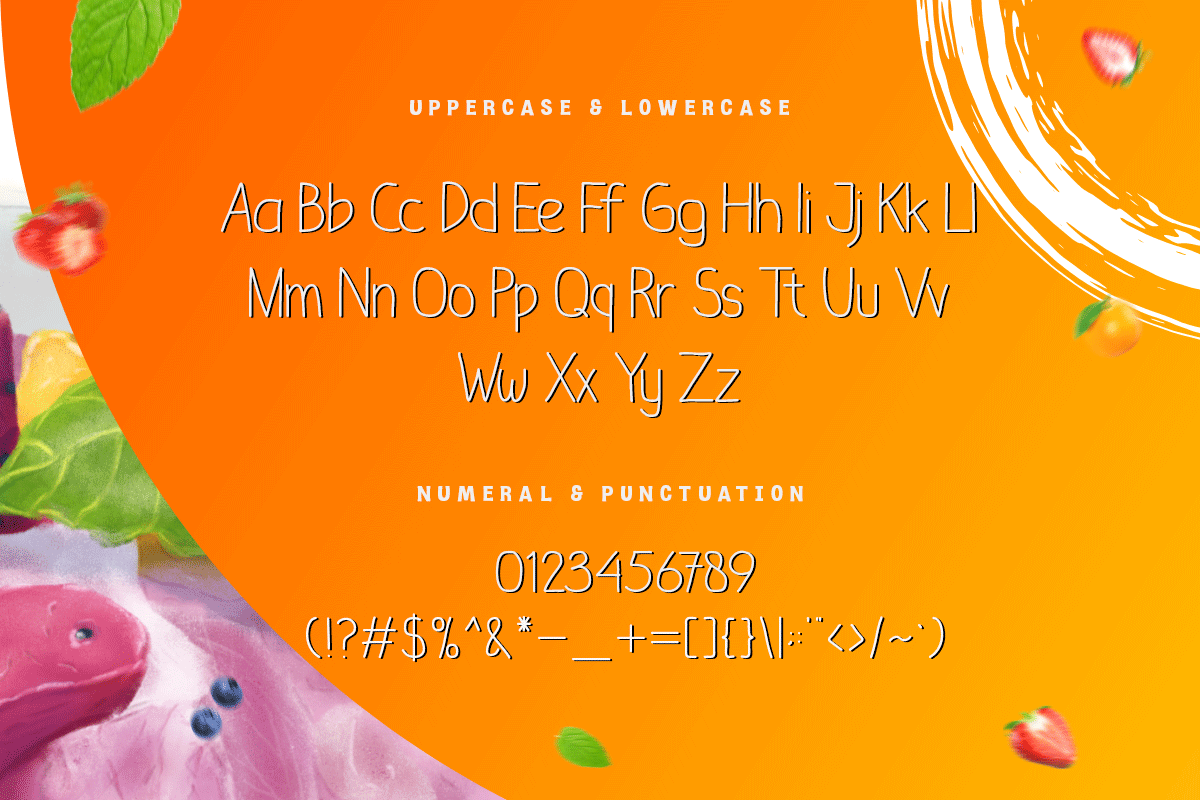 Es Campur A Modern Handwritten Font - Image 5