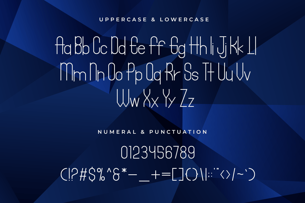 Gosca A Modern Display Logo Font - Image 5