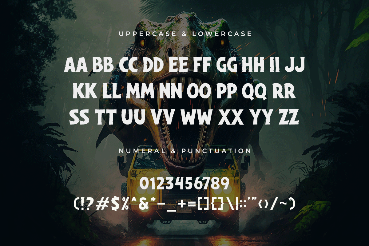 Dinoclaw Modern Display Font - Image 5