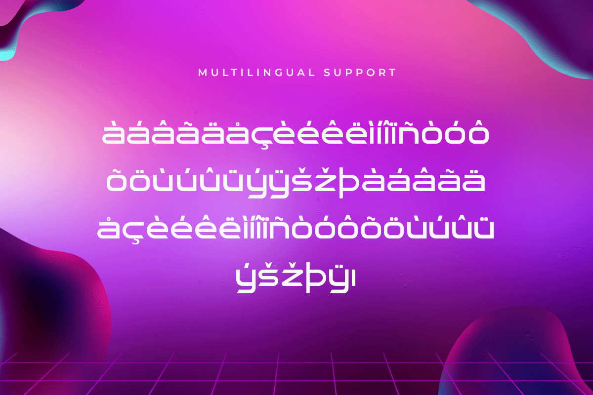 Clouds Modern Classy Display Futuristic Font - Image 6