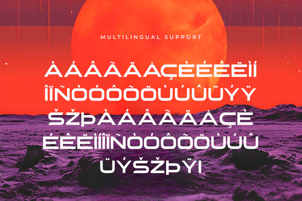 Flash Modern Classy Display Futuristic Font - Image 6