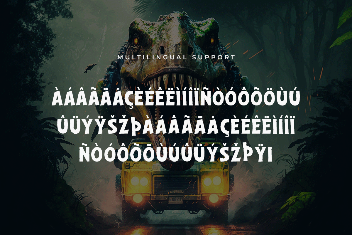 Dinoclaw Modern Display Font - Image 6