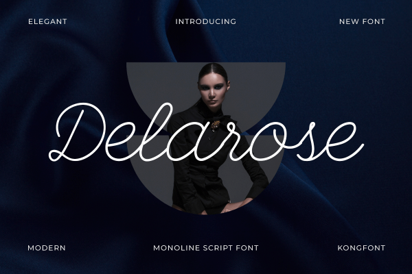 Delarose Modern Classy Script Font - Image 2