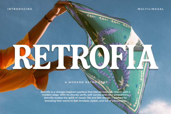 Retrofia A Modern Classy Serif Retro Font - Image 2