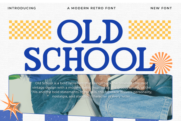 Old School A Modern Classy Serif Retro Font - Image 2