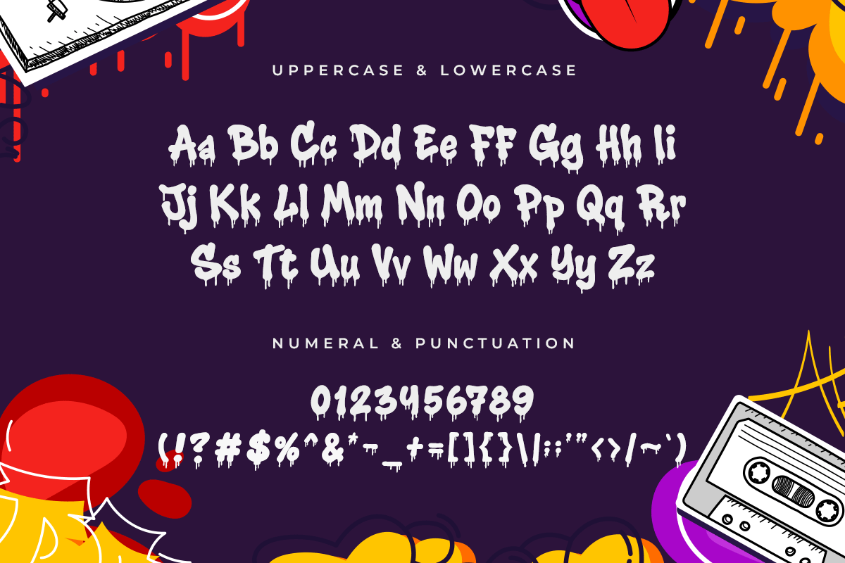 Graff Blast A Modern Graffiti Font - Image 5