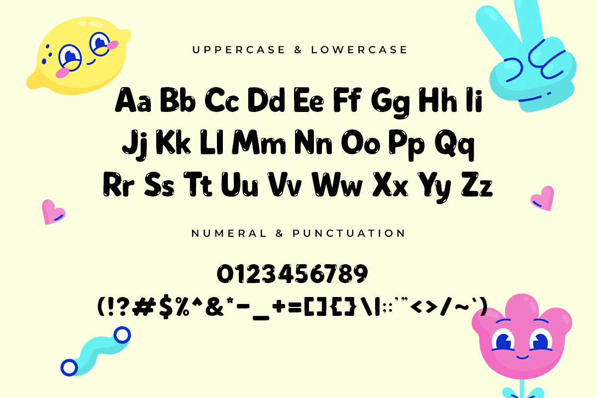 Bumbipo A Modern Display Kids Font - Image 5