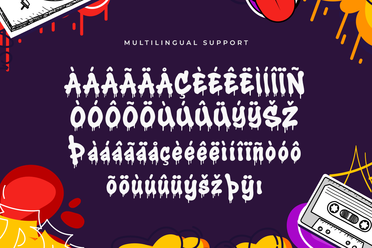 Graff Blast A Modern Graffiti Font - Image 6