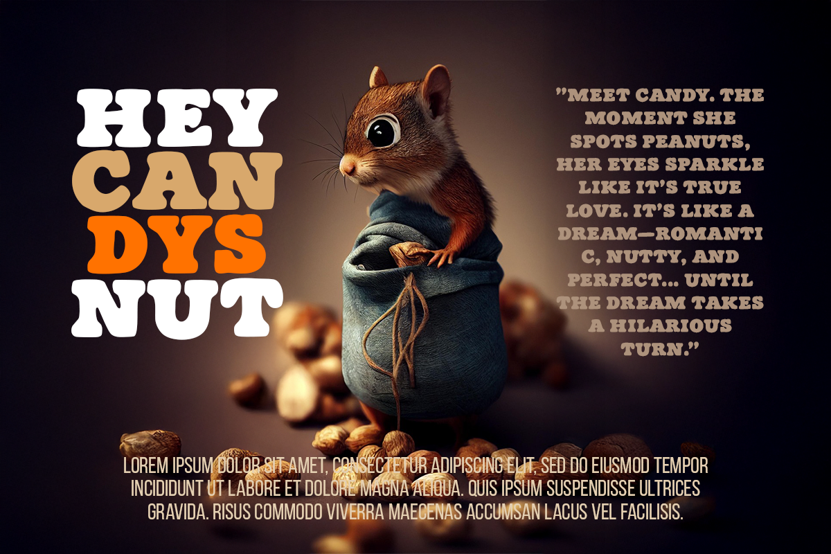 Nuts Bold A Modern Classy Serif Bold Font - Image 4