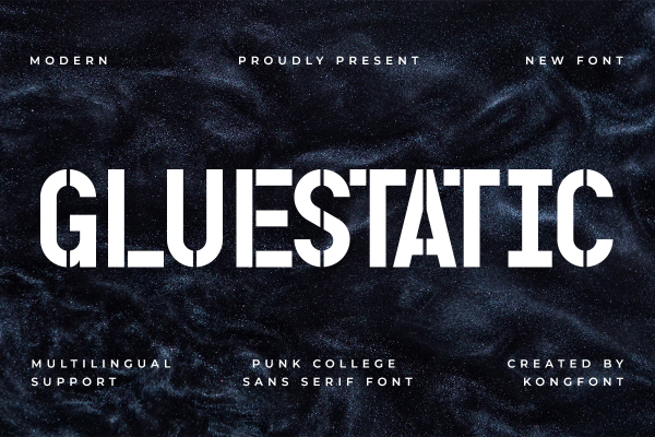 Gluestatic A Modern Display Font - Image 2