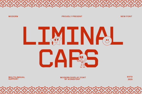 Liminalcaps A Modern Display Font - Image 2
