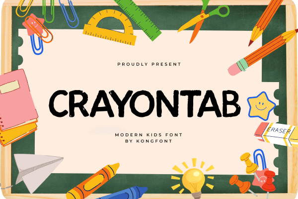 Crayontab A Modern Brush Font - Image 2