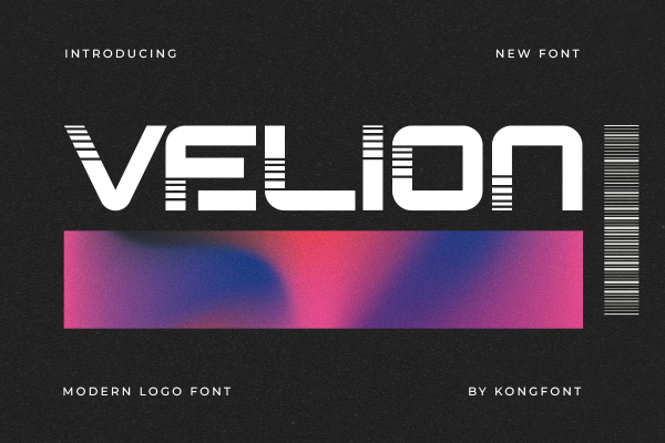 Velion A Modern Display Logo Font - Image 2