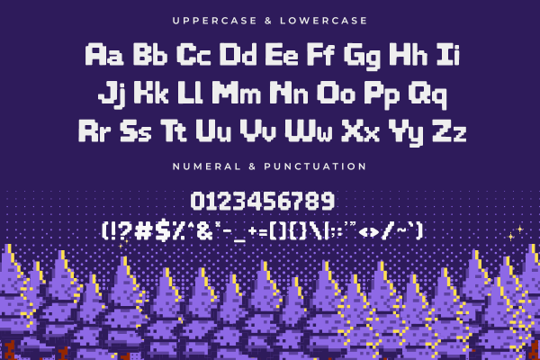 Blockraft A Modern Pixel Display Font - Image 5