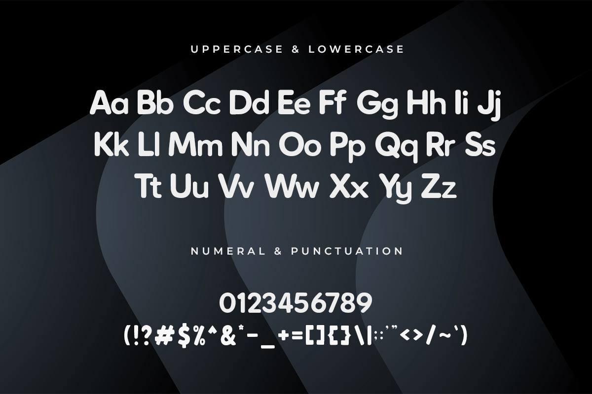 Nevo A Modern Display Logo Font - Image 5