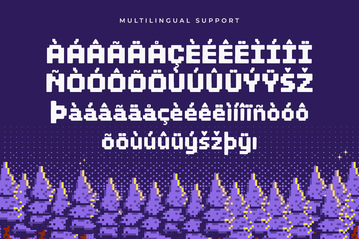 Blockraft A Modern Pixel Display Font - Image 6