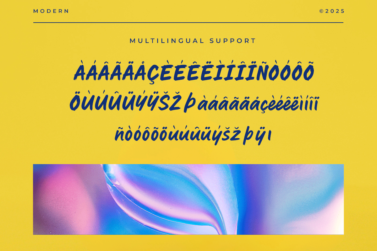 Graph A Modern Brush Font - Image 6