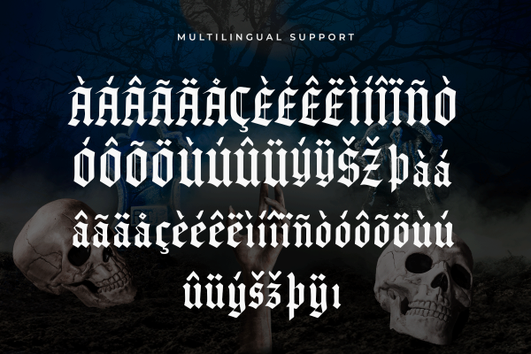 Shadowkill A Modern Blackletter Font - Image 6