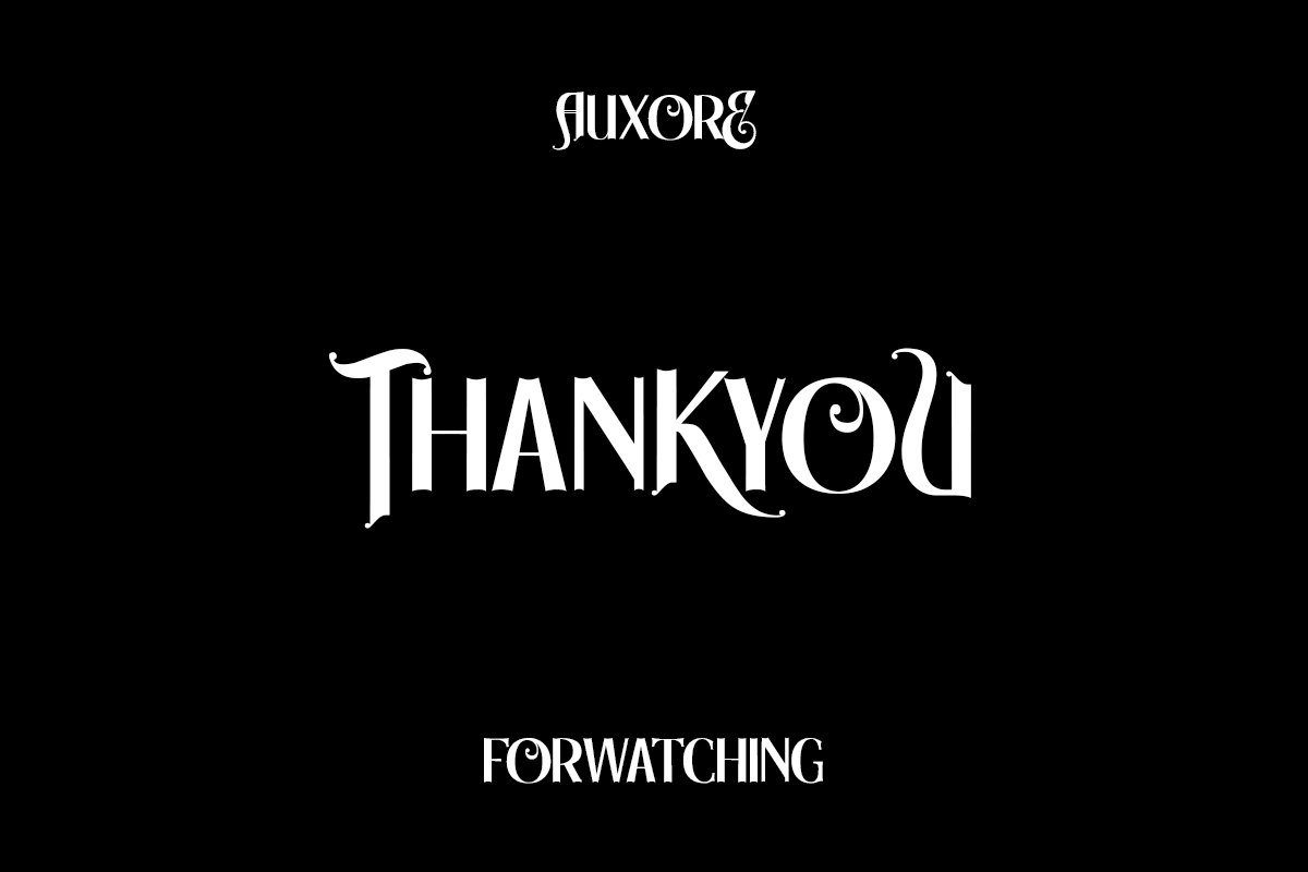 Auxore A Modern Display Unique Font - Image 8