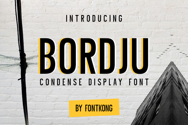 Bordju A Modern Display Font - Image 2