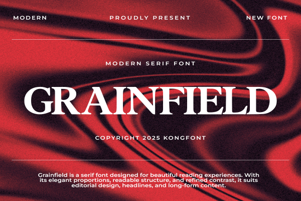 Grainfield A Modern Classy Serif Font - Image 2