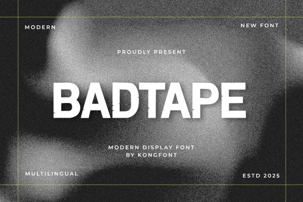 Badtape A Modern Display Font - Image 2