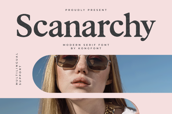 Scanarchy A Modern Classy Serif Retro Font - Image 2